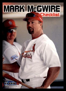 Fleer Tradition #595 1999 Mark McGwire lista de verificación - Imagen 1 de 2