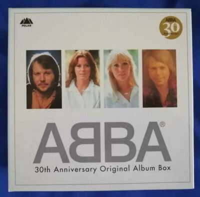 30th Anniversary Original Album Box by ABBA Mini LP 8 CDs USED - Image 1 of 4