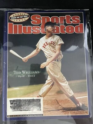 Sports Illustrated Ted Williams edición tributo 1918-2002 15 de julio-22 de julio de 2002 Foto 1 de 4