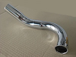 SUZUKI A100 AS100 Chrome Plated Exhaust Muffler Pipe // High Quality   (ma177) - Picture 1 of 5