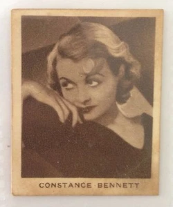 Constance Bennett Allens Steam Rollers 1934 Celebrity Trading Card (B83) - Picture 1 of 2