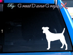 Smooth Fox Terrier #1 - Calcomanía adhesiva de vinilo - Elección de color - ALTA CALIDAD - Imagen 1 de 2