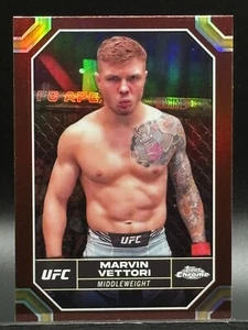 Martin Vettori 2024 UFC Topps Chrome Magenta Refractor - Picture 1 of 3