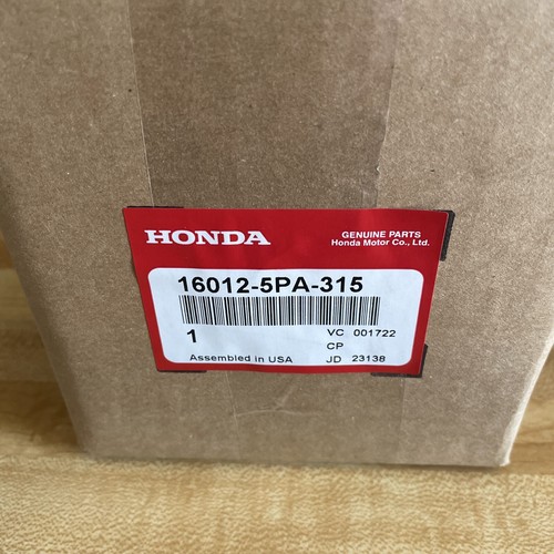 Genuine Honda Pipe Set Fuel Joint 16012-5PA-315 CRV Cr-v Civic Accord ...