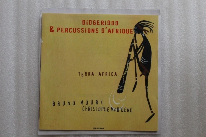 Bruno Moury, Christopher Mad'dene – Didgeridoo & Percussions d'Afrique CD Terra Foto 1 de 3