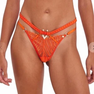 Bras n things - Vamp Generation Next String - Orange Size 12 - Picture 1 of 6