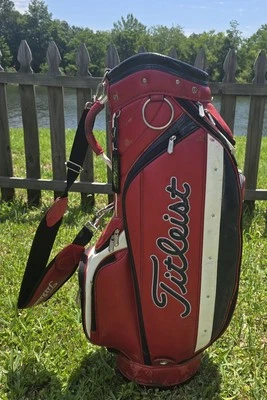 Titleist Staff Bag Limited Edition America 5 Way Divider Single Strap Midsize - Image 1 of 4