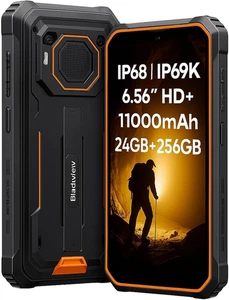 BV6200 plus Cellulare Rugged, 24GB+256GB, Batteria 11000Mah, Altoparlante Ultra- - Foto 1 di 12