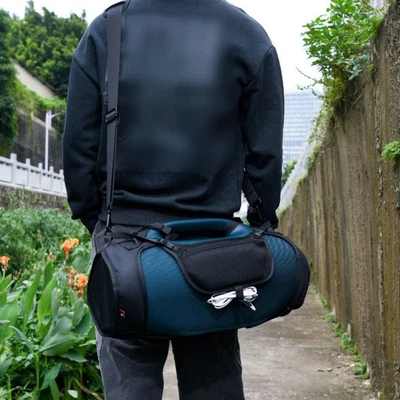 Compact Nylon Travel Case with Strap for JBL Boombox4 Portable Speaker Black - Image 1 of 2