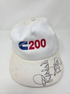 Cummins C200 Hat With Richard Petty Autograph On White Snapback Cap - Picture 1 of 6