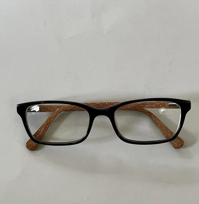 Gafas Liz Claiborne 46 mm L424 0086 130 marrón monturas tortuga solamente Foto 1 de 4