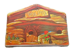Vintage Troll Doll House Cave Carrying Case 60’s Standard Plastics Inc - Picture 1 of 14