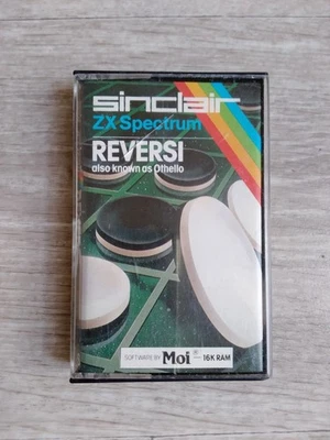 sinclair zx spectrum othello reversi en boite complet etat tbe cassette - Photo 1/4