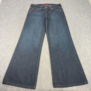 Levi's Jeans Damen W32 L30 blau 676 Mary Lynne Cinch Back Square Cut Denim 70er - Bild 1 von 14