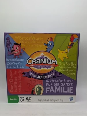 Cranium Familien Edition Hasbro Brettspiel Gesellschaftsspiel mit Frischer Knete - Bild 1 von 4