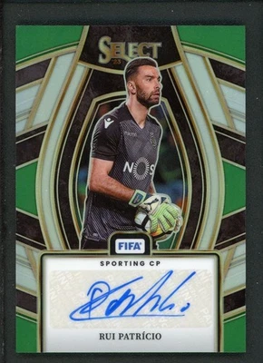2023-24 RUI PATRICIO AUTO PANINI SELECT FIFA SILVER GREEN AUTOGRAPHS - Image 1 of 2