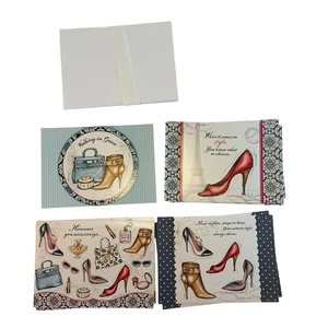 Tarjetas de felicitación de cumpleaños de inspiración cristiana -9 con tema de zapatos femeninos de escrituras - Imagen 1 de 8