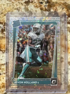 Círculos de plata Jevon Holland 2021 Donruss Optic Rated Rookie #'d/125 - Imagen 1 de 2