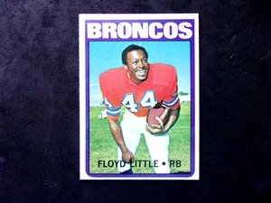 Floyd Little 1972 Topps #50... sin pliegues... Broncos... Hofamer - Imagen 1 de 2