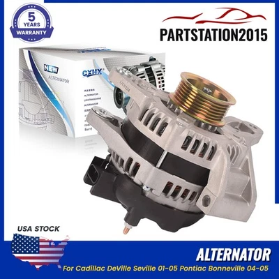 Alternador 140A para Cadillac DeVille Seville 01-05 Pontiac Bonneville 04-05 Foto 1 de 4