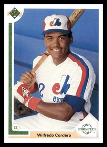Upper Deck 1991 - Top Prospect Wil Cordero #60 (RC) - Foto 1 di 2