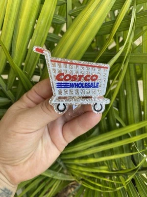 Lindo portatarjetas con clip para insignia Costco al por mayor. Cajero, regalo de tienda minorista Foto 1 de 4