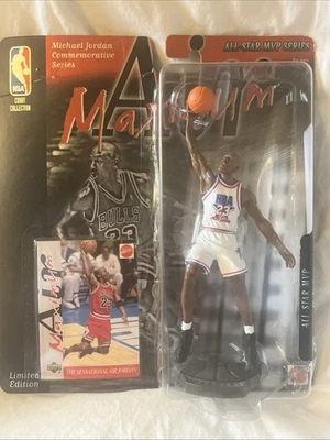 Figura Mattel LE 1999 Maximum Air Michael Jordan 1996 All Star MVP Series Foto 1 de 4
