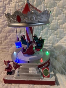 PAC Christmas Merry Go Round, funciona, funciona con pilas - Imagen 1 de 4