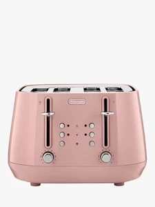 De'Longhi CTY4003.PK 4 Slice Eclettica Toaster - Picture 1 of 4