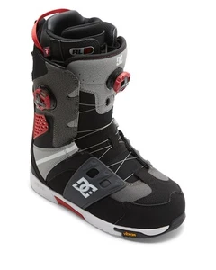 Botas de Snowboard DC Phantom Double Boa EE. UU. Para Hombre Talla 10.5 Negro Gris Rojo Nuevas 2025 - Imagen 1 de 2