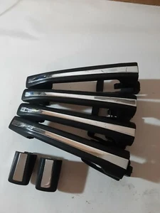 MERCEDES W124 4x MANIGLIA ESTERNA CROMATA PORTA ANTERIORE POSTERIORE DX/SX - Imagen 1 de 12
