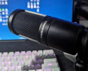 Audio-Technica AT2020 Cardioid Condenser Microphone - Foto 1 di 4