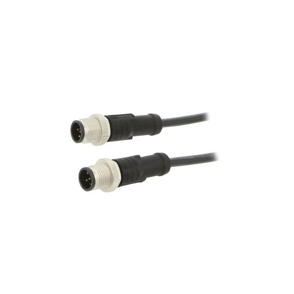 M12A05ML-12AML-SB001 Kabel: für Sensoren/Automaten PIN: 5 M12-M12 1m Stecker 60V - Image 1 of 1