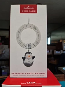 2022 Hallmark Keepsake Ornament Grandbaby's First Christmas New Free Shipping - Picture 1 of 1