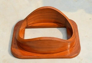 Display Wooden Base Stand Divers Helmet Stand For 18" Helmet Gift Decorative New - Picture 1 of 6