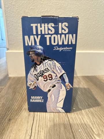 Manny Ramirez 2009 LA Dodgers GRAND SLAM HOME RUN GAME Bobble Bobblehead SGA Cover