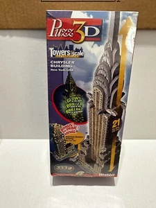 Puzz 3D CHRYSLER BUILDING American Radiator Building Puzzle Sealed Glow In Dark - Picture 1 of 3