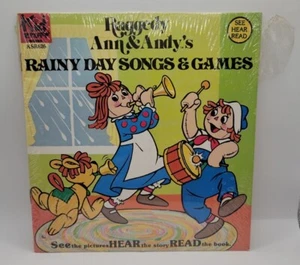 Raggedy Ann & Andy Rainy Day Songs & Games Vinyl Record & Book See Hear Read NEW - Picture 1 of 2