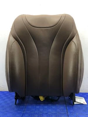 2015-2020 MERCEDES S-CLASS FRONT RIGHT UPPER SEAT CUSHION BROWN LEATHER W/BAG - Image 1 of 4