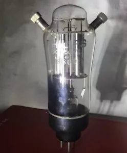 Ultra seltene Philips Tube DC1/50-01 Antik unbenutzt groß B 3 Pin Gleichrichter 1940er Jahre - Bild 1 von 12