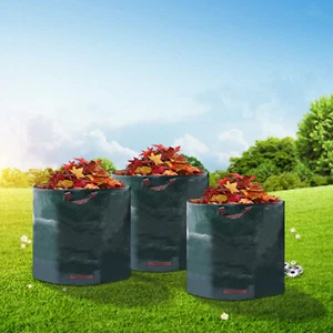 Garden Waste Bag 3-Pack 72 Gallon Lawn Garden Bags - Picture 1 of 8