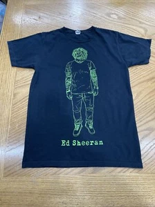 Ed Sheeran Tour X T-Shirt doppelseitig Gr. Small schwarz - Bild 1 von 5