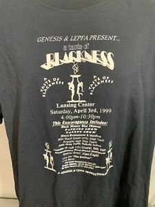 1999 BLACK HISTORY T-Shirt XL (2-seitig) Lansing Michigan "A Taste of Blackness"