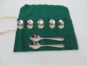 12 Herder Coffee or Demitasse Chromium Nickel Rocco Spoons - Picture 1 of 3
