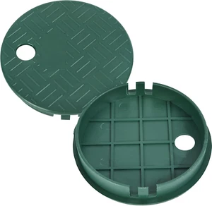 2 Pcs Sprinkler Valve Box Cover, Valve Box Cover Lid for Outdoor Sprinkler Irrig - Picture 1 of 12
