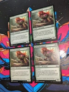MTG 4 x WILDS OF ELDRAINE  Uncommon REDTOOTH VANGUARD  NM - Imagen 1 de 1
