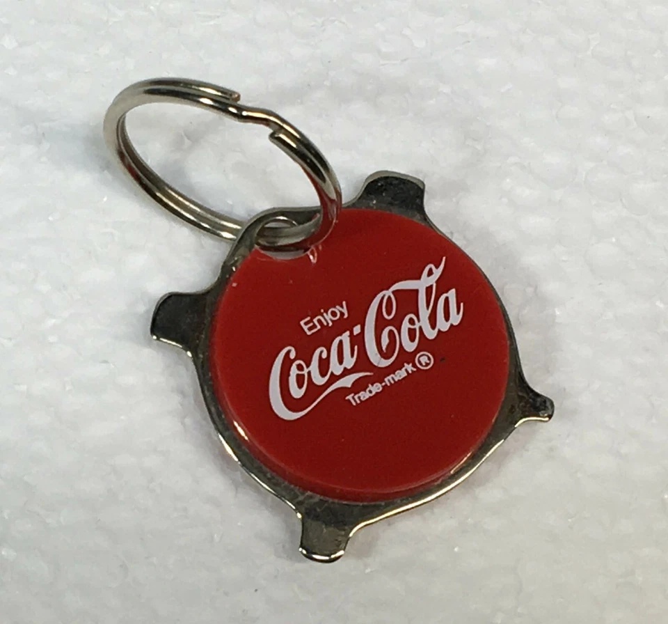 VINTAGE  ENJOY COCA~COLA   4 POINT TOOL   KEYCHAIN - Image 1 of 4