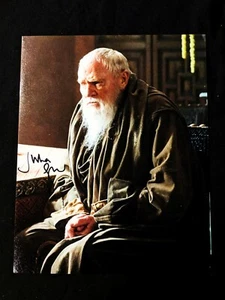 Game of Thrones JULIAN GLOVER Grand Maester Pycelle SIGNED 8x10 Photo COA - Imagen 1 de 3