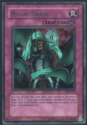 Magic Drain PSV-071  Rare Unlimited Edition Yu-gi-oh! - Image 1 of 2