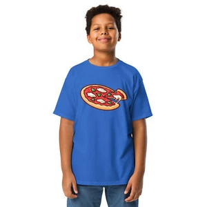 I love Pizza Youth T Shirt Kids, ( All Sizes ) XS to X-Large  - Picture 1 of 13
